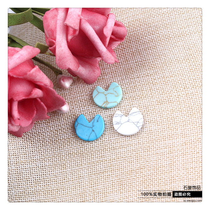 Turquoise geometry ring ring - ring diy handmade jewelry accessories Turquoise geometry ring ring - ring diy handmade jewelry accessories