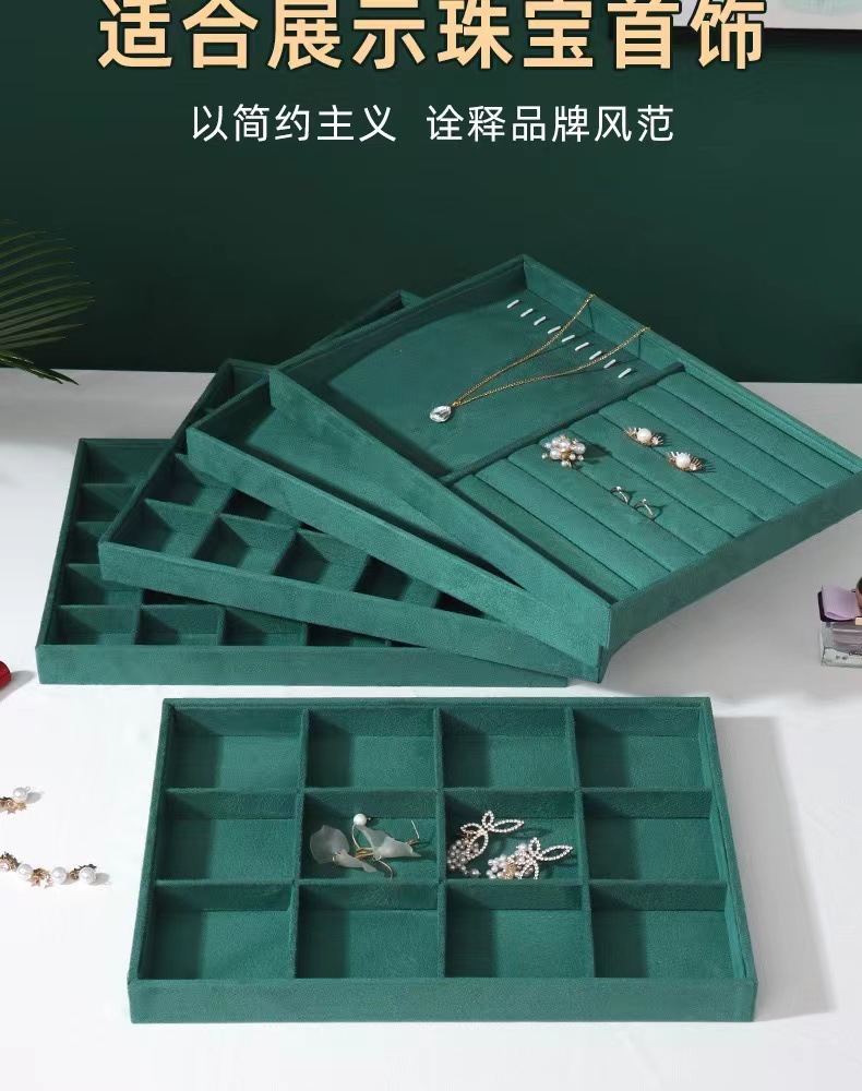 Dark Green Online Influencer Jewelry Tray Bracelet Bracelet Ring Jade Stud Earrings Jewelry Display Shelf Jewelry Jewelry Storage Rack Dark Green Online Influencer Jewelry Tray Bracelet Bracelet Ring Jade Stud Earrings Jewelry Display Shelf Jewelry Jewelry Storage Rack