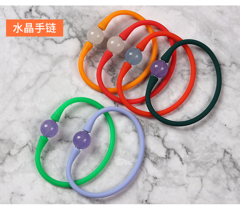 Amazon Silicone Pearl Bracelet Necklace DIY Jade Silicone Bracelet Creative Ornament Freshwater Pearl Bracelet Amazon Silicone Pearl Bracelet Necklace DIY Jade Silicone Bracelet Creative Ornament Freshwater Pearl Bracelet