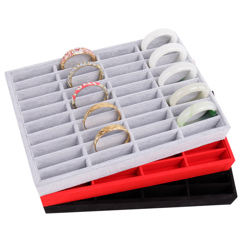 Jewelry Bracelet Display Tray 40-Bit Jewelry Jade Box Bracelet Display Holder Display Stand