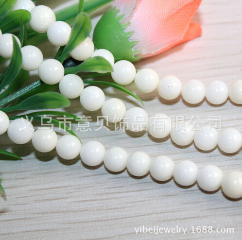 [YiBei Coral]Natural Coral  A material 5mm beads semi-finished products wholesale coral Buddhist accessories