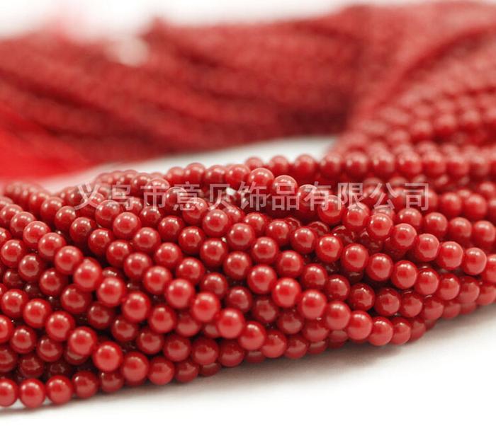 Natural coral bead coral red coral round beads one of the seven treasures of Buddhism Natural coral bead coral red coral round beads one of the seven treasures of Buddhism