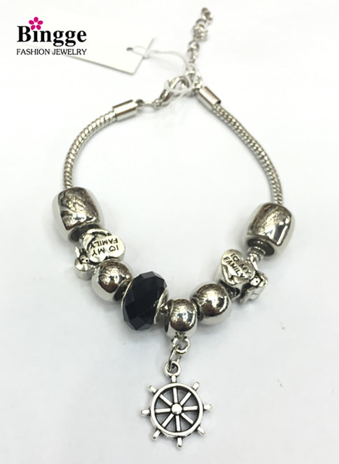 Europe and the United States the most popular jewelry Pandora style bracelet ancient silver bracelet Europe and the United States the most popular jewelry Pandora style bracelet ancient silver bracelet