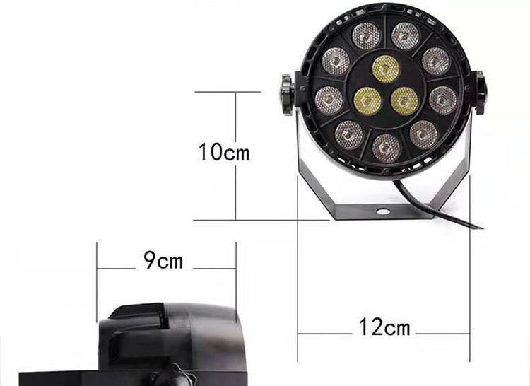 New Led12 UV Par Light Halloween Decoration DJ Voice-Activated Sensor Light Purple Light Household Crystal Ambience Light Plant Lamp New Led12 UV Par Light Halloween Decoration DJ Voice-Activated Sensor Light Purple Light Household Crystal Ambience Light Plant Lamp