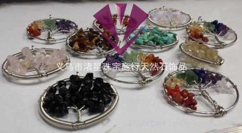 Natural stone purple crystal green gold agate gold sand egg white stone turquoise pendant accessories Natural stone purple crystal green gold agate gold sand egg white stone turquoise pendant accessories