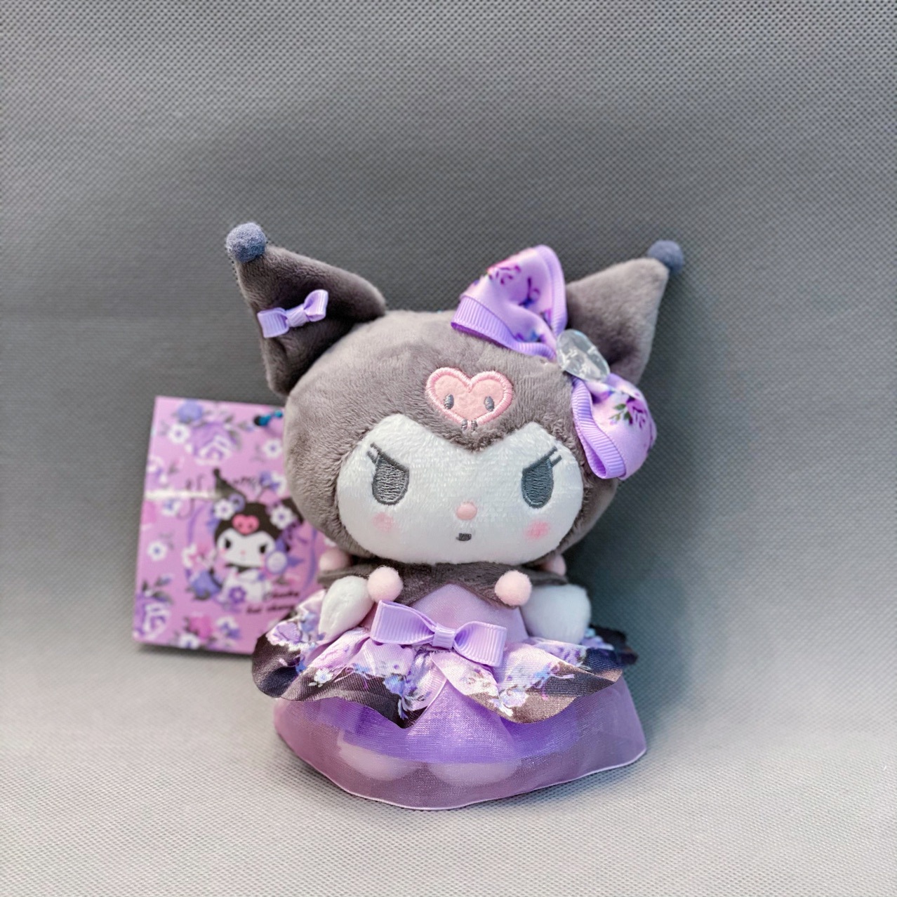 New Crystal Love Gem Clow M Cinnamoroll Babycinnamoroll Big Ear Dog Small Pendant Plush Animal Purple Plush Toy