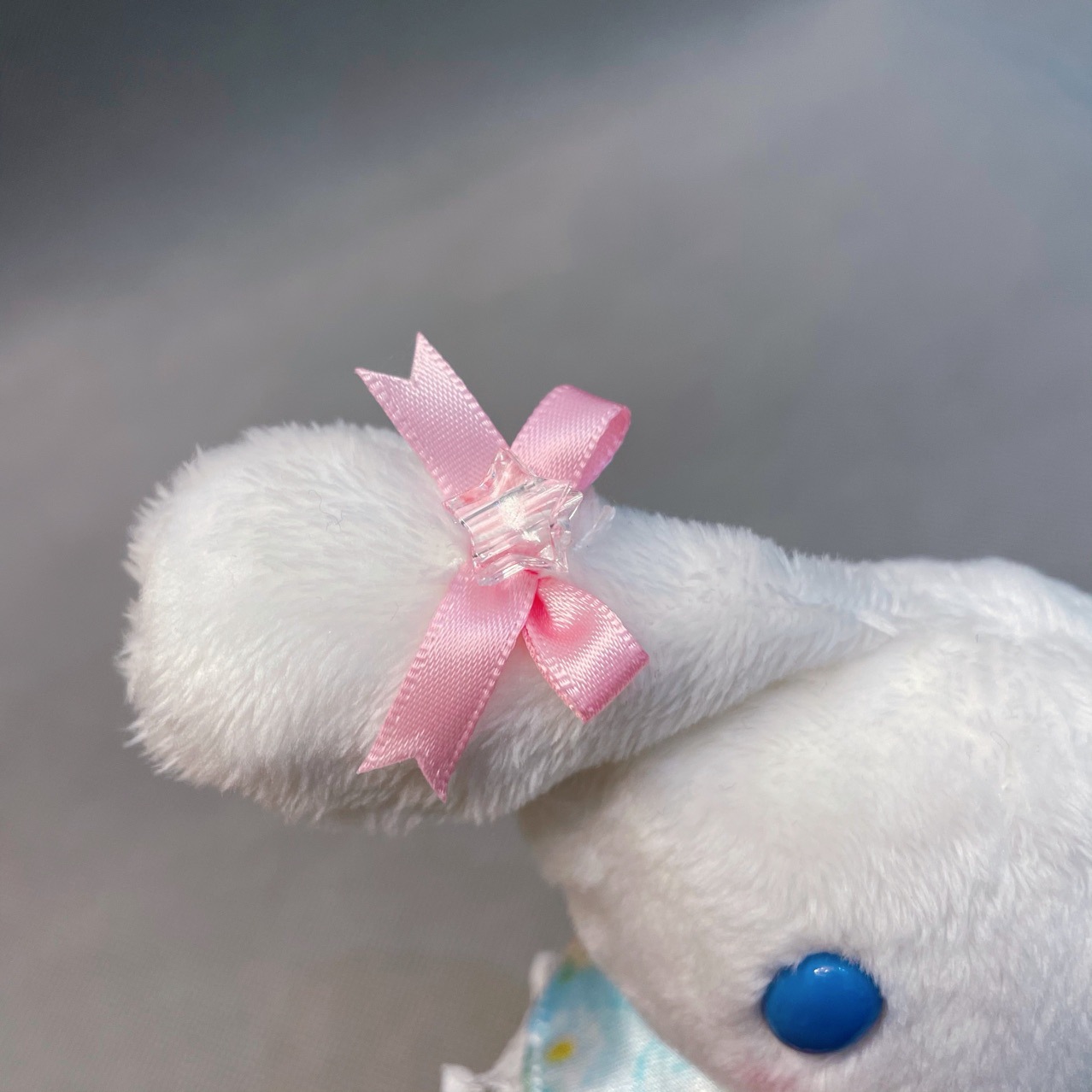 New Crystal Love Gem Clow M Cinnamoroll Babycinnamoroll Big Ear Dog Small Pendant Plush Animal Purple Plush Toy