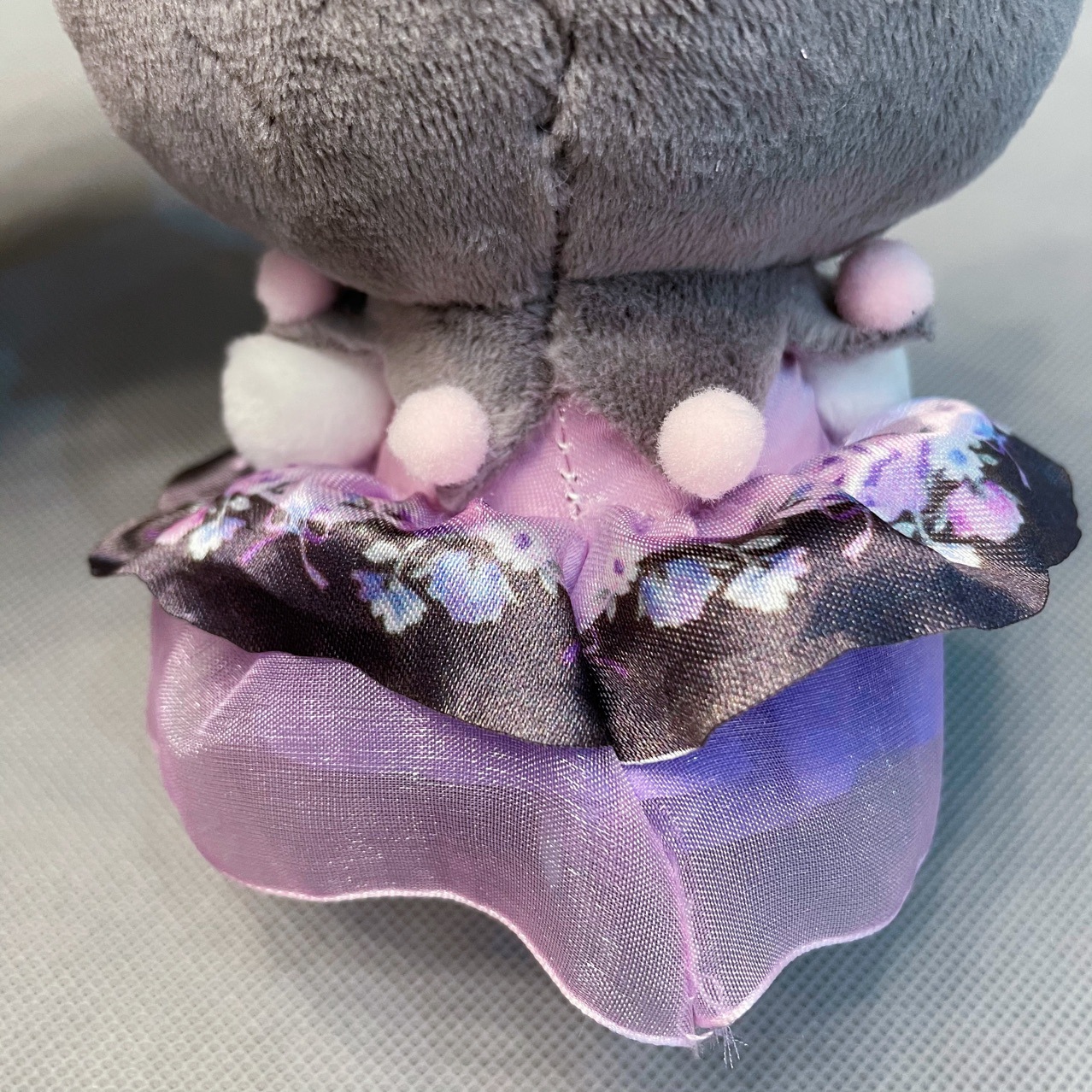 New Crystal Love Gem Clow M Cinnamoroll Babycinnamoroll Big Ear Dog Small Pendant Plush Animal Purple Plush Toy