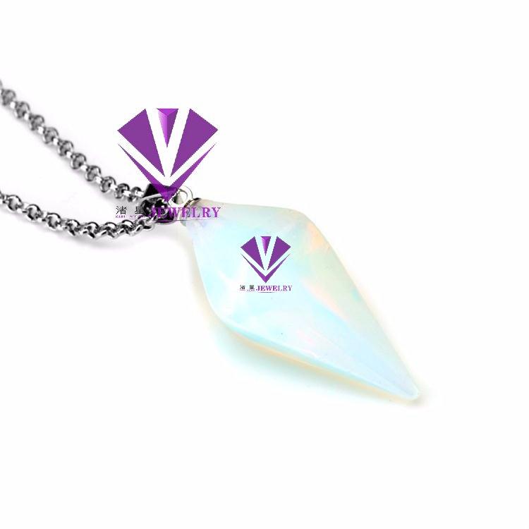 Natural stone pendant, purple crystal, blue gold, agate, gold sand, opal, tiger eye stone.