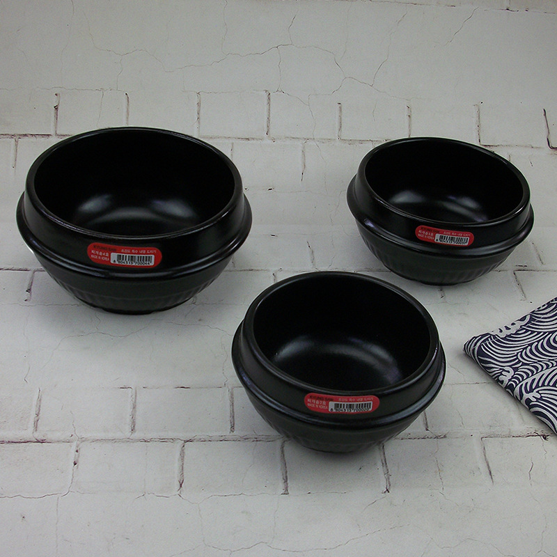 Stone Pot Bibimbap Open Fire Stone Pot Potato Powder Doenjang Jjigae Casserole Bowl Casserole Rice Noodles Commercial