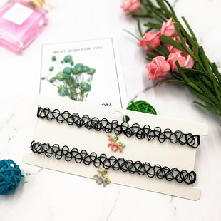 and America Cross Border Jewelry AliExpress Ornament Natural Stone Crystal Necklace Vintage Moon Alloy Sweater Chain