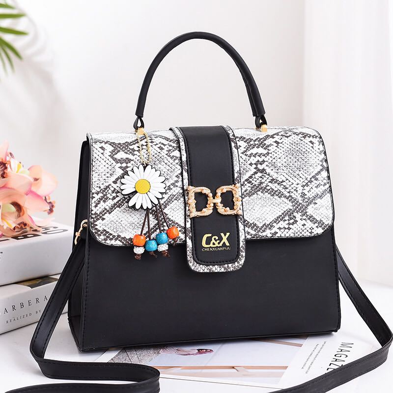 Women&#039;s Bag 2020 Trendy Stone Pattern Handbag Korean Style Ins Simple New Fashion Shoulder Messenger Bag Women&#039;s Bag