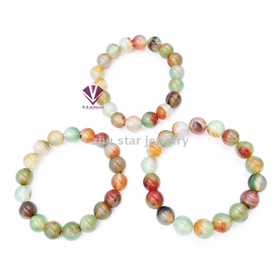Natural stone jewelry peacock agate colorful agate bracelet zx5481 Natural stone Natural stone jewelry peacock agate colorful agate bracelet zx5481 Natural stone