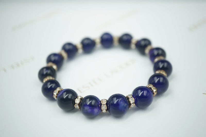Natural agate bracelet with classic crystal jewelry bracelet export