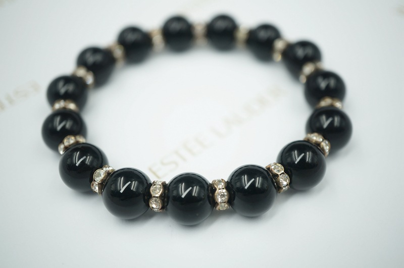 Natural agate bracelet with classic crystal jewelry bracelet export