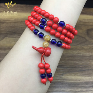 Running Rivers and Lakes Meeting Sale Gift Blue Light Beeswax Necklace Men's and Women's Long Accessories Sweater Chain Clothing Wholesale Running Rivers and Lakes Meeting Sale Gift Blue Light Beeswax Necklace Men's and Women's Long Accessories Sweater Chain Clothing Wholesale