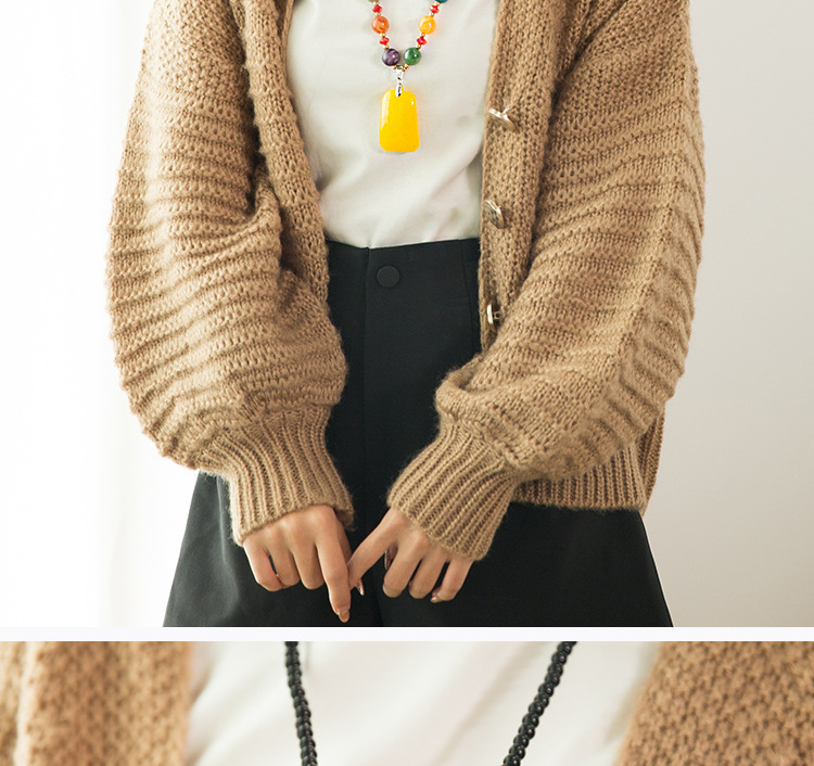 Sweater Chain Women's Autumn and Winter All-Match Long Necklace Women's Fashion Cross-Border New Accessories Popular Pendant Imitation Beeswax Pendant Sweater Chain Women's Autumn and Winter All-Match Long Necklace Women's Fashion Cross-Border New Accessories Popular Pendant Imitation Beeswax Pendant