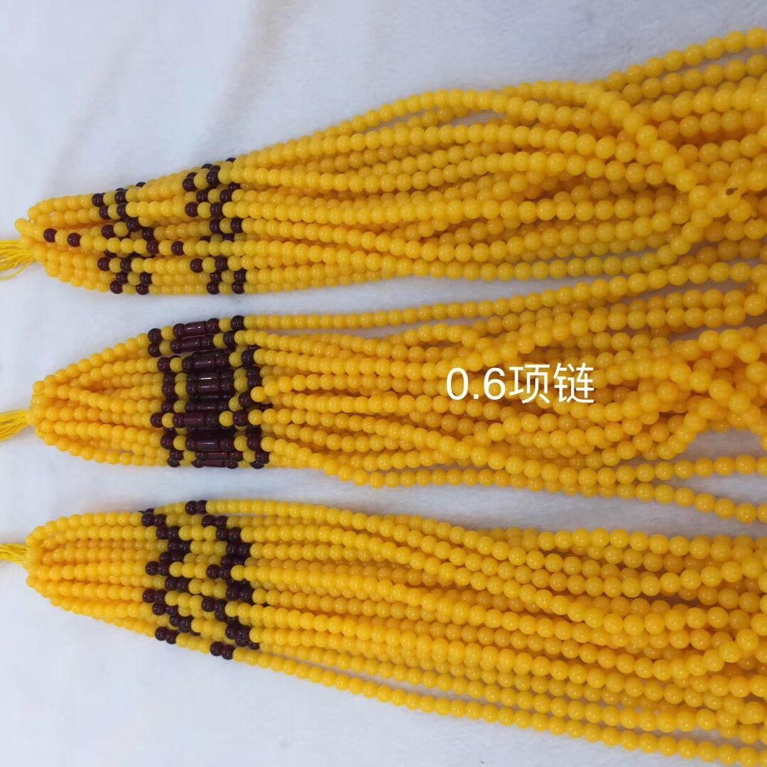 Amber white beeswax pendant hanging rope sweater chain long style pendant necklace versatile bracelet Amber white beeswax pendant hanging rope sweater chain long style pendant necklace versatile bracelet