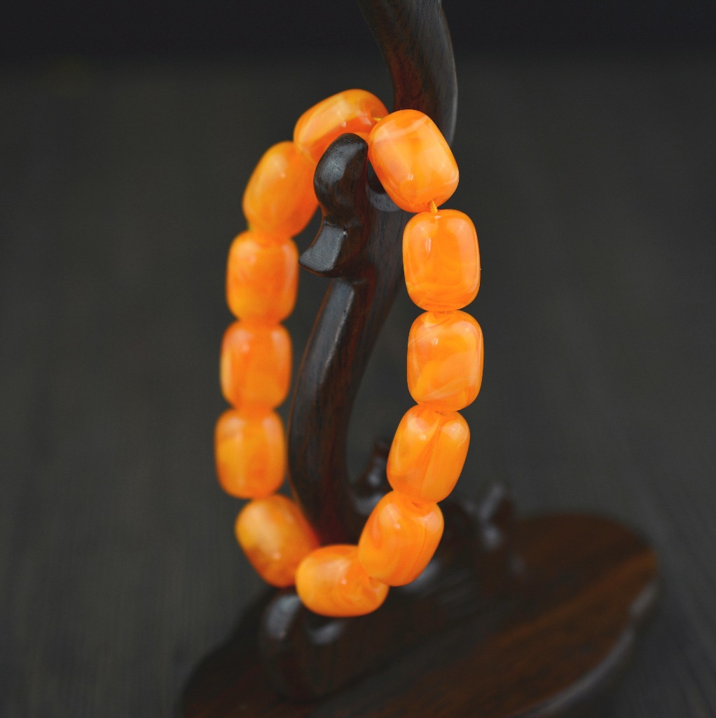 Hot copy beeswax bracelet candy Buddha Bead bracelet wholesale jewelry store