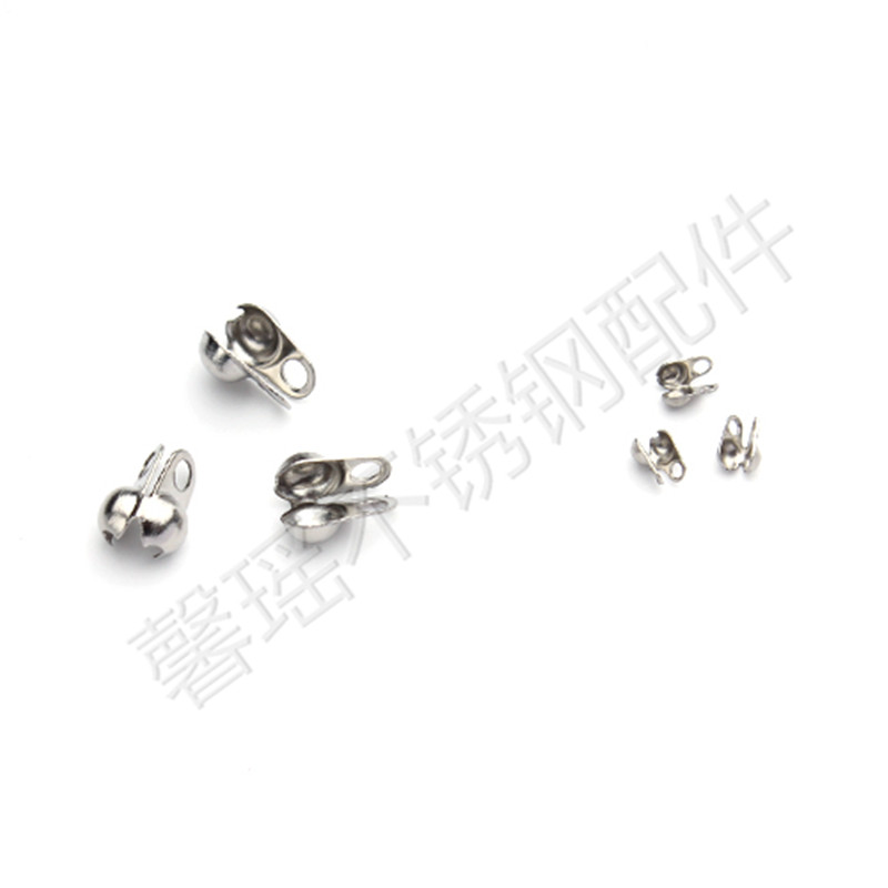 Stainless Steel Jewelry Accessories Bag Pearl Buckle Douban Buckle Necklace Bracelet Clasp Connector