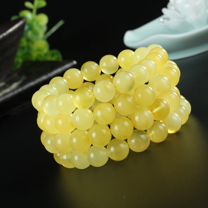 Beeswax bracelet bracelet natural beeswax a card MLSL015