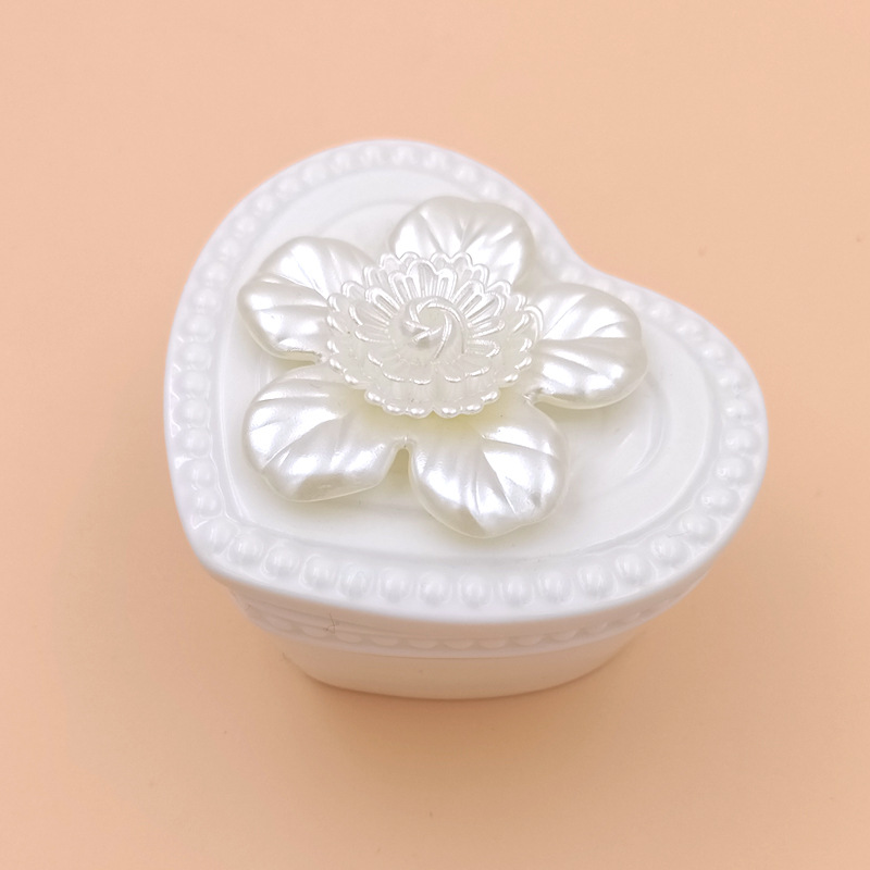 Crystal Pearl Decorative White Ceramic Jewelry Box Gift Box Wedding Candy Box Wedding Candies Box Cosmetic Box Crystal Pearl Decorative White Ceramic Jewelry Box Gift Box Wedding Candy Box Wedding Candies Box Cosmetic Box