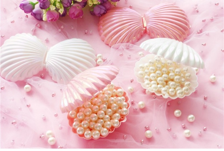 Artificial Shell Pearl Decoration Blind Box Decorative Jewelry Storage Box Imported arts and crafts Artificial Shell Pearl Decoration Blind Box Decorative Jewelry Storage Box Imported arts and crafts