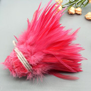 Factory Direct Sales High Quality White Feather Ear Cleaning Headdress Hat Flower Corsage DIY Handmade Buoy Craft Accessories Feather
