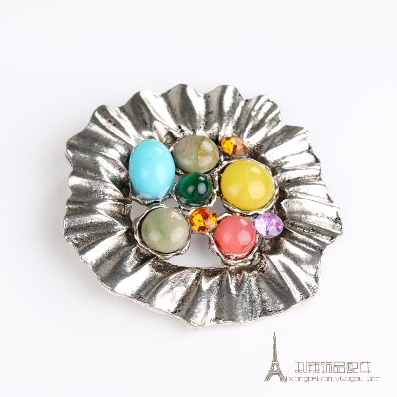Retro zinc alloy jewelry necklace pendant accessory literary folk style