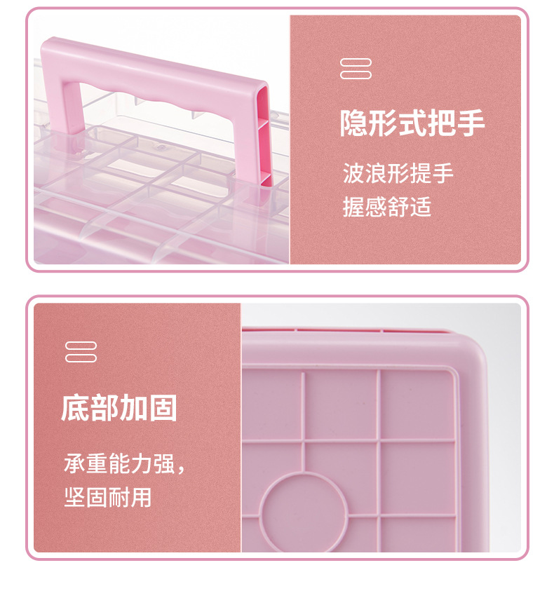 Xingyou Baby Hair Accessory Organizer Girl Children Hairpin Jewelry Headband Hair Clip Headdress Rubber Band Box Cute