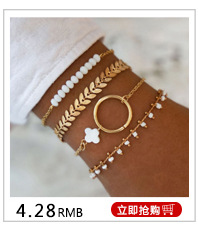 AliExpress Cross-Border Fashion Accessory/Jewelry Hollow Love Alloy Bow Set Bracelet for Women in Stock