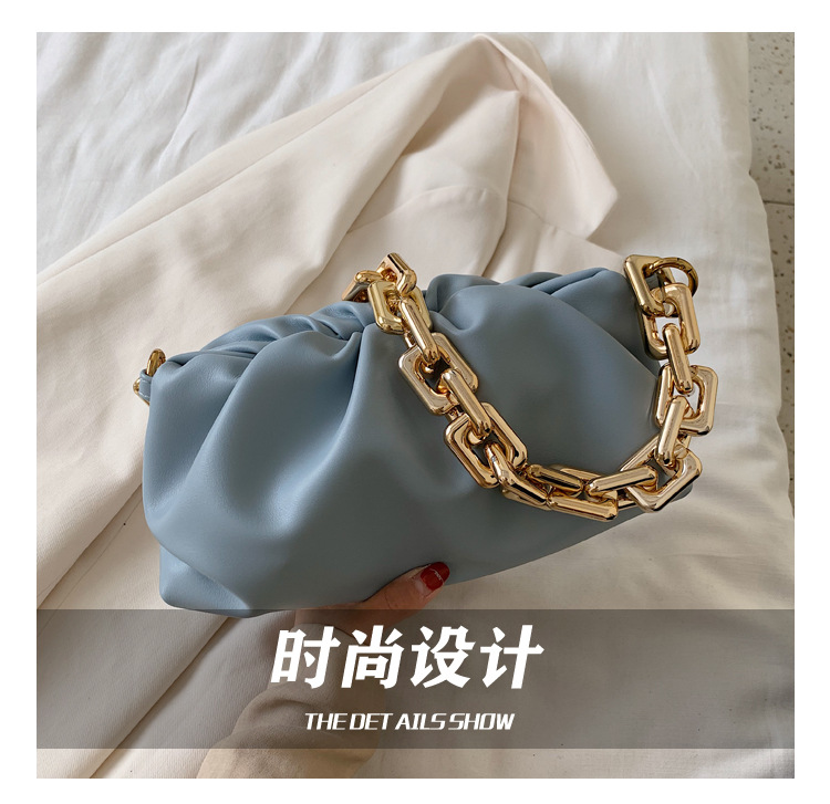 Texture Bags Western Style Handbags 2020 Popular New Fashion Wild Shoulder Underarm Package Portable Clouds Package Texture Bags Western Style Handbags 2020 Popular New Fashion Wild Shoulder Underarm Package Portable Clouds Package