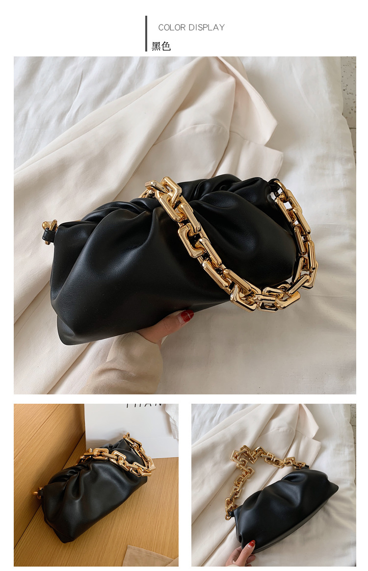 Texture Bags Western Style Handbags 2020 Popular New Fashion Wild Shoulder Underarm Package Portable Clouds Package Texture Bags Western Style Handbags 2020 Popular New Fashion Wild Shoulder Underarm Package Portable Clouds Package
