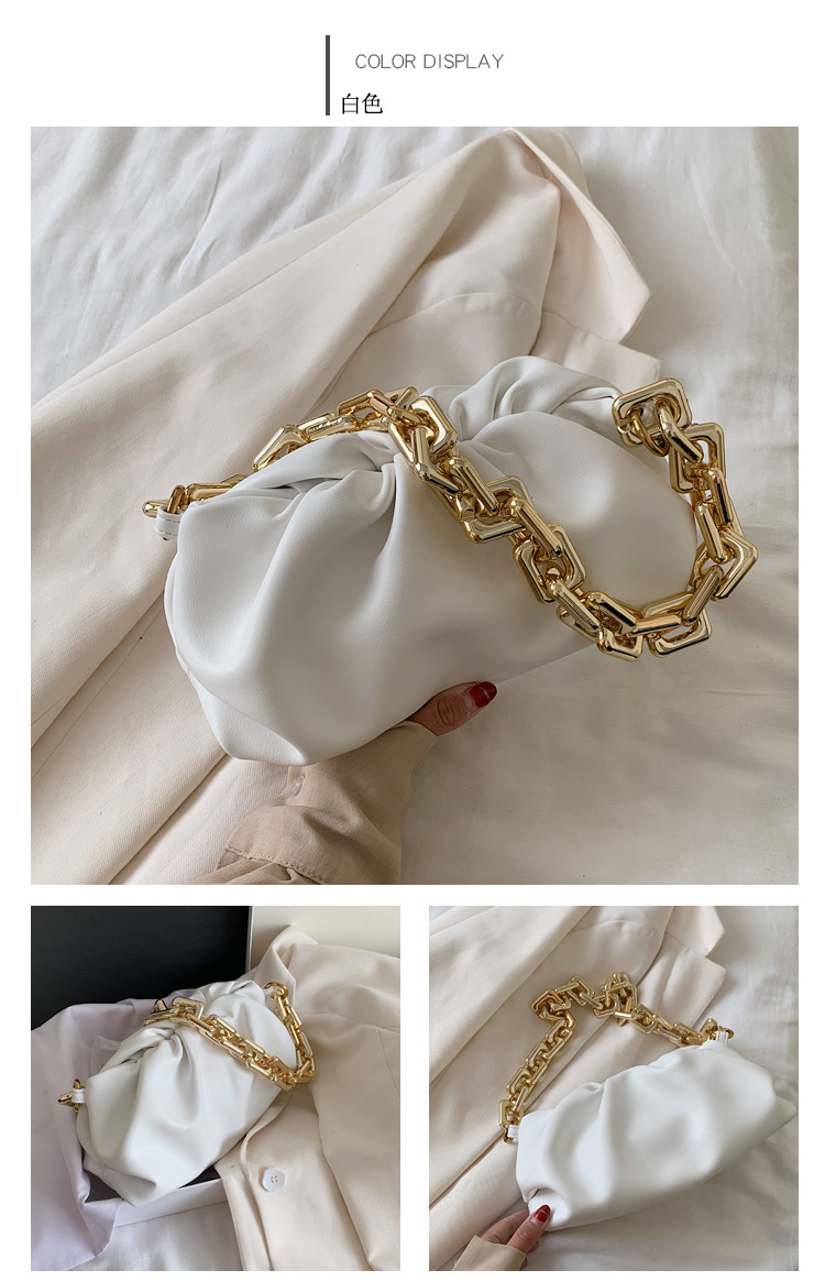 Texture Bags Western Style Handbags 2020 Popular New Fashion Wild Shoulder Underarm Package Portable Clouds Package Texture Bags Western Style Handbags 2020 Popular New Fashion Wild Shoulder Underarm Package Portable Clouds Package