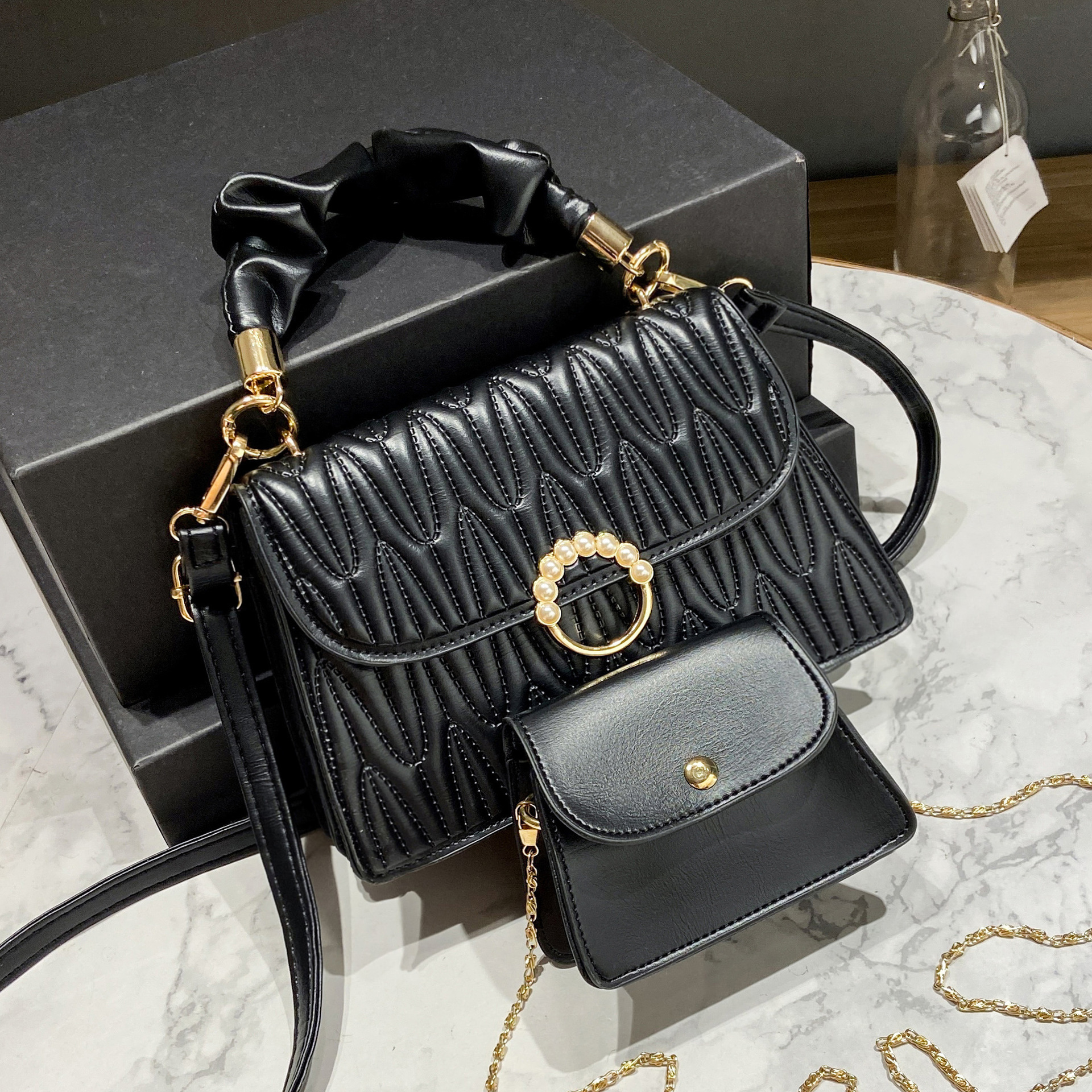 Foreign Trade Bag for Women 2021 New Fashion Korean Style Jelly Small Bag Mother and Child Bag Shoulder Crossbody Women's Bag Handbags Foreign Trade Bag for Women 2021 New Fashion Korean Style Jelly Small Bag Mother and Child Bag Shoulder Crossbody Women's Bag Handbags