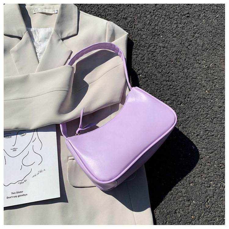 Sheng shi Handbags 2020 New Korean Version of the Western Style Shoulder Bag Simple Wild Red Underarm Package Fashion Sheng shi Handbags 2020 New Korean Version of the Western Style Shoulder Bag Simple Wild Red Underarm Package Fashion