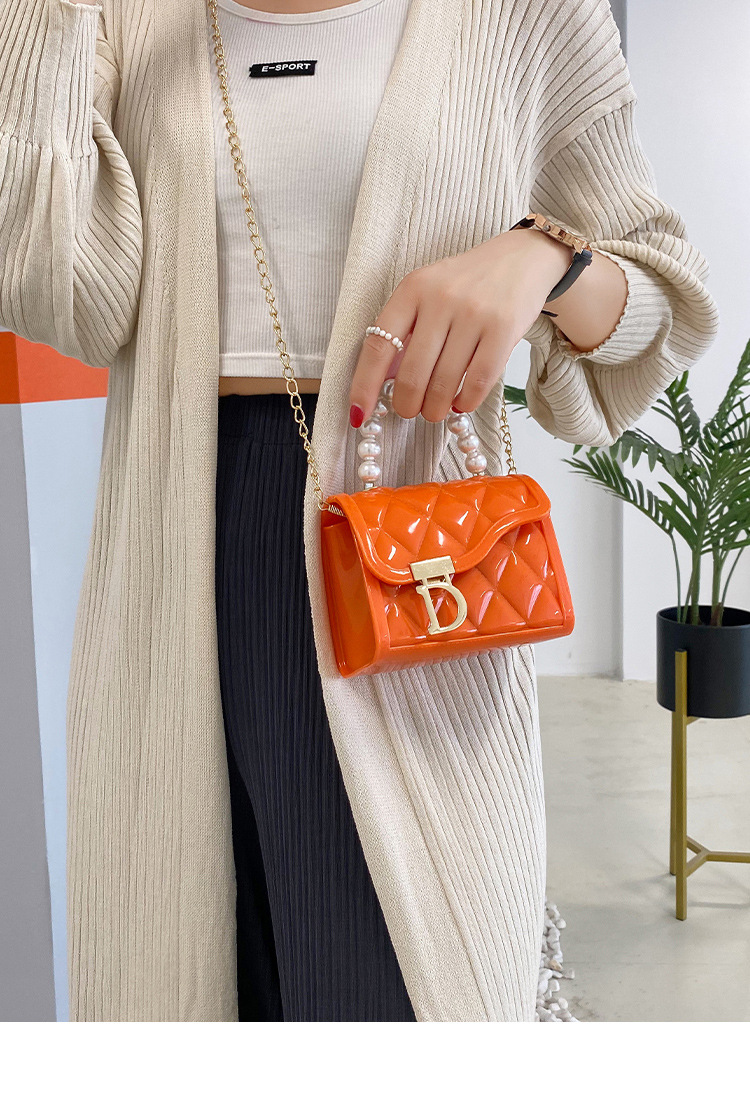 New Rhombus Gel Bag 2021ladies Handbags Fashion Women's Cross-Body Bag Chanel-Style Gel Bag New Rhombus Gel Bag 2021ladies Handbags Fashion Women's Cross-Body Bag Chanel-Style Gel Bag