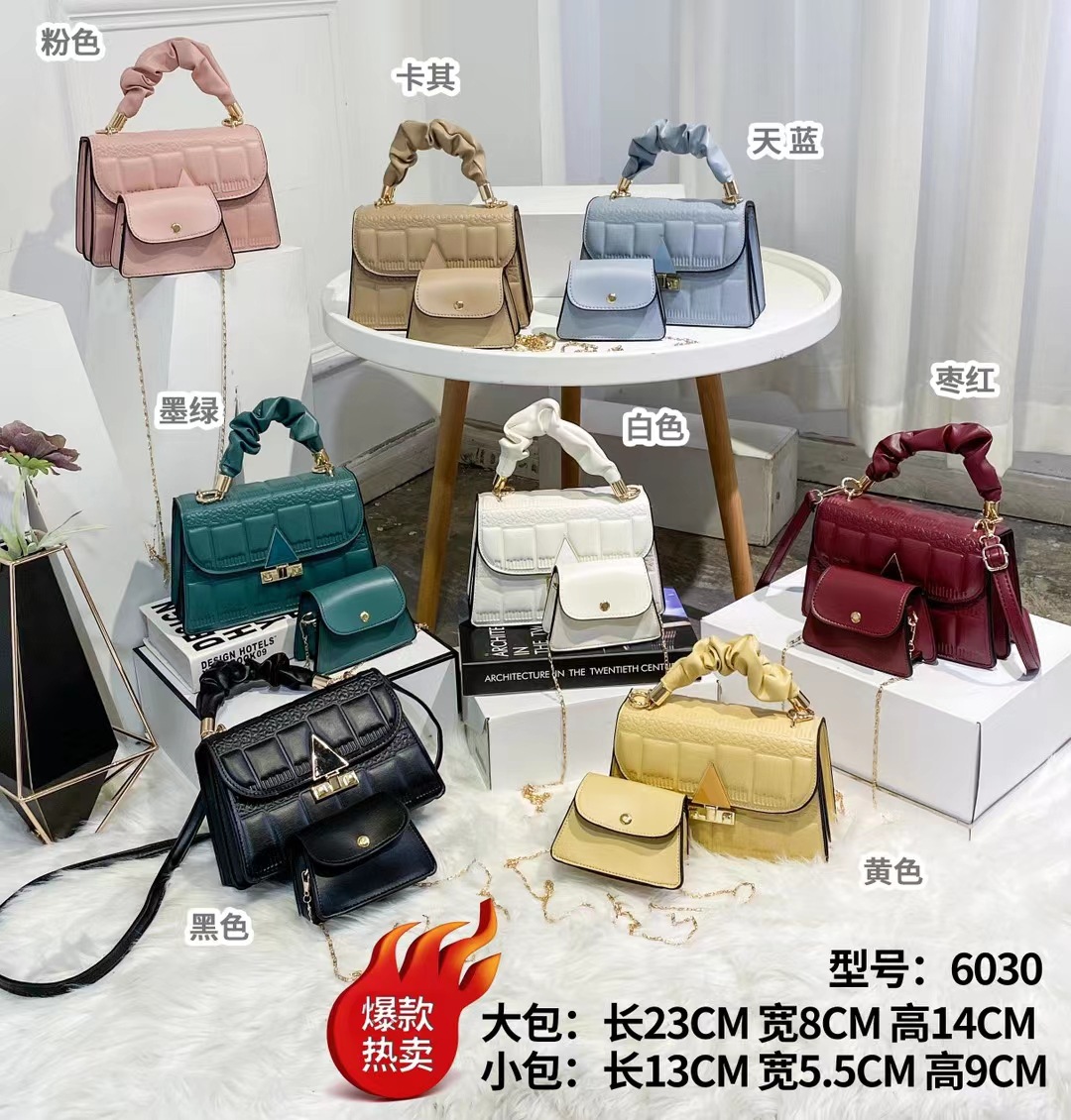 Foreign Trade Bag for Women 2022 New Fashion Korean Style Jelly Small Bag Mother and Child Bag Shoulder Crossbody Women's Bag Handbags