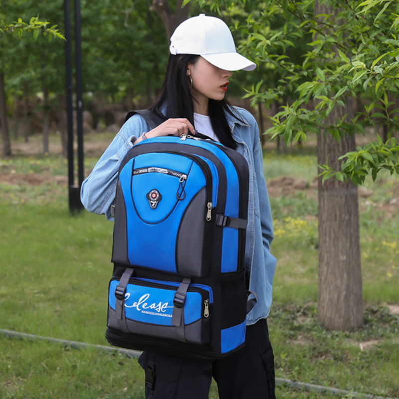 Backpack Men&#039;s Large Capacity Hiking Backpack Women&#039;s Outdoor Mountaineering Bag Luggage Bag Travel Lightweight Big Schoolbag