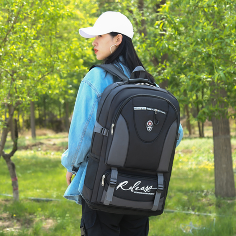 Backpack Men&#039;s Large Capacity Hiking Backpack Women&#039;s Outdoor Mountaineering Bag Luggage Bag Travel Lightweight Big Schoolbag