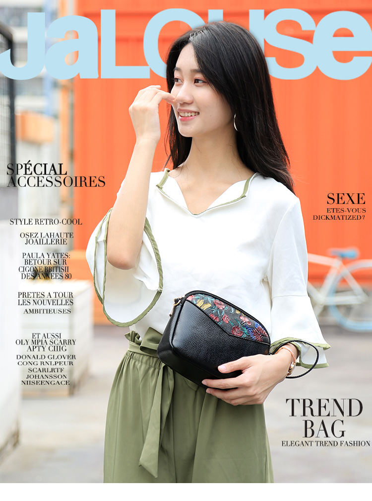 Women's Bag 2019 New Fashion Multi-Layer Crossbody Bag Large Capacity Retro Shoulder Bag One Piece Dropshipping Small Handbags