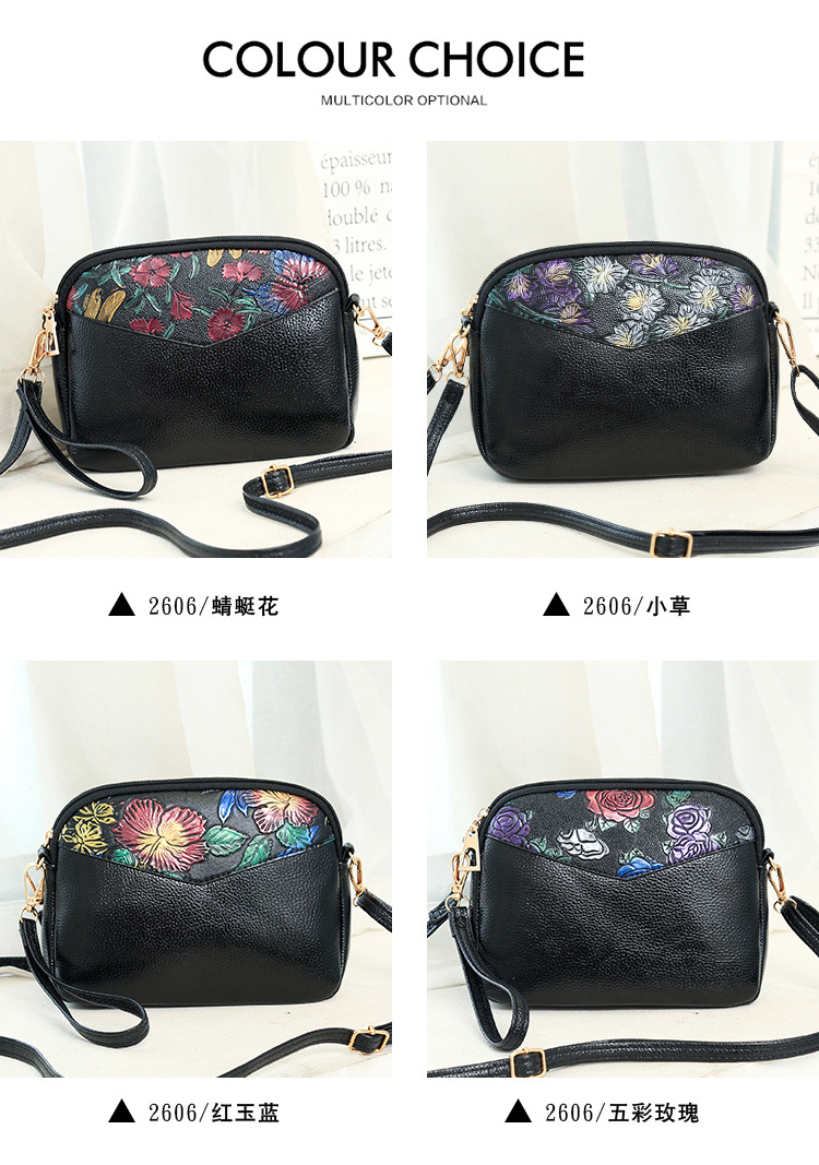 Women's Bag 2019 New Fashion Multi-Layer Crossbody Bag Large Capacity Retro Shoulder Bag One Piece Dropshipping Small Handbags