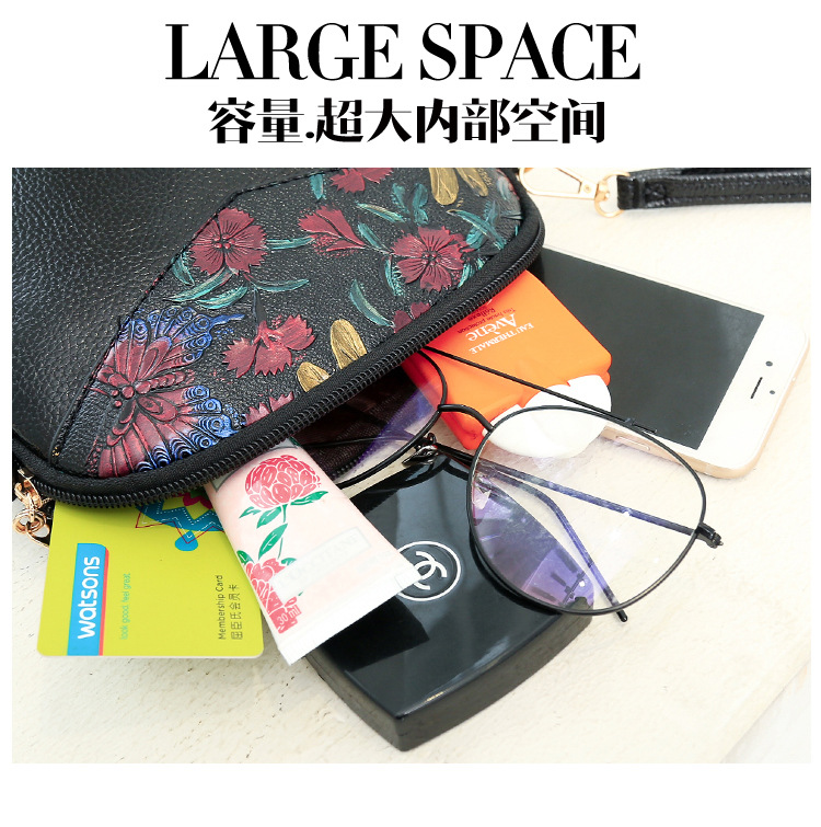 Women's Bag 2019 New Fashion Multi-Layer Crossbody Bag Large Capacity Retro Shoulder Bag One Piece Dropshipping Small Handbags