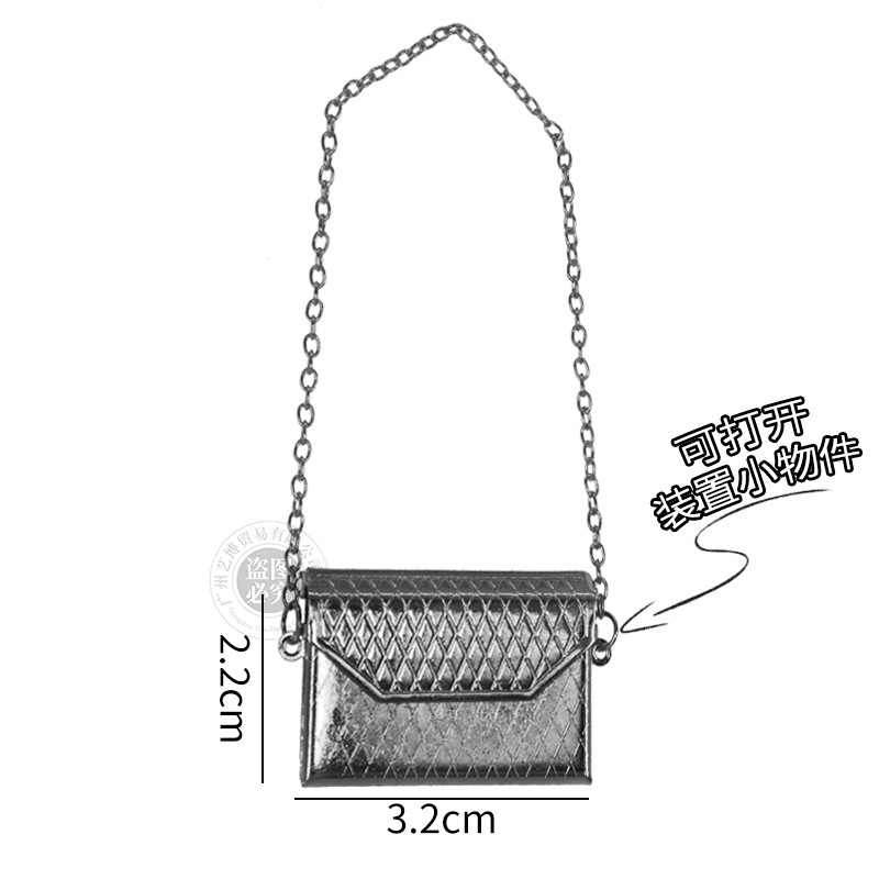 Jewelry Bag Handbags Women's Doll 6 Points Doll Leather Can Be Opened Accessories Dress up Toy Storage Fashion Jewelry Bag Handbags Women's Doll 6 Points Doll Leather Can Be Opened Accessories Dress up Toy Storage Fashion