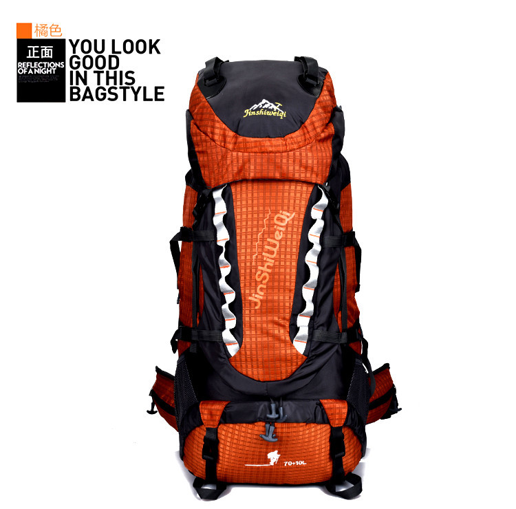 [Factory Direct Sales] Waterproof Large Capacity Outdoor Hiking Travel Mountaineering Bag Sports Backpack Travel Bag