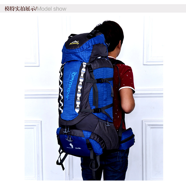 [Factory Direct Sales] Waterproof Large Capacity Outdoor Hiking Travel Mountaineering Bag Sports Backpack Travel Bag