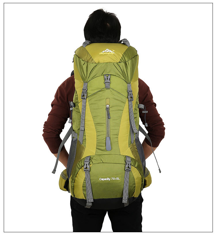 Hu Wai Jian Feng New Professional Mountaineering Bag Outdoor Camping Backpack Large Capacity Casual Fashion Men's and Women's Backpack Hu Wai Jian Feng New Professional Mountaineering Bag Outdoor Camping Backpack Large Capacity Casual Fashion Men's and Women's Backpack