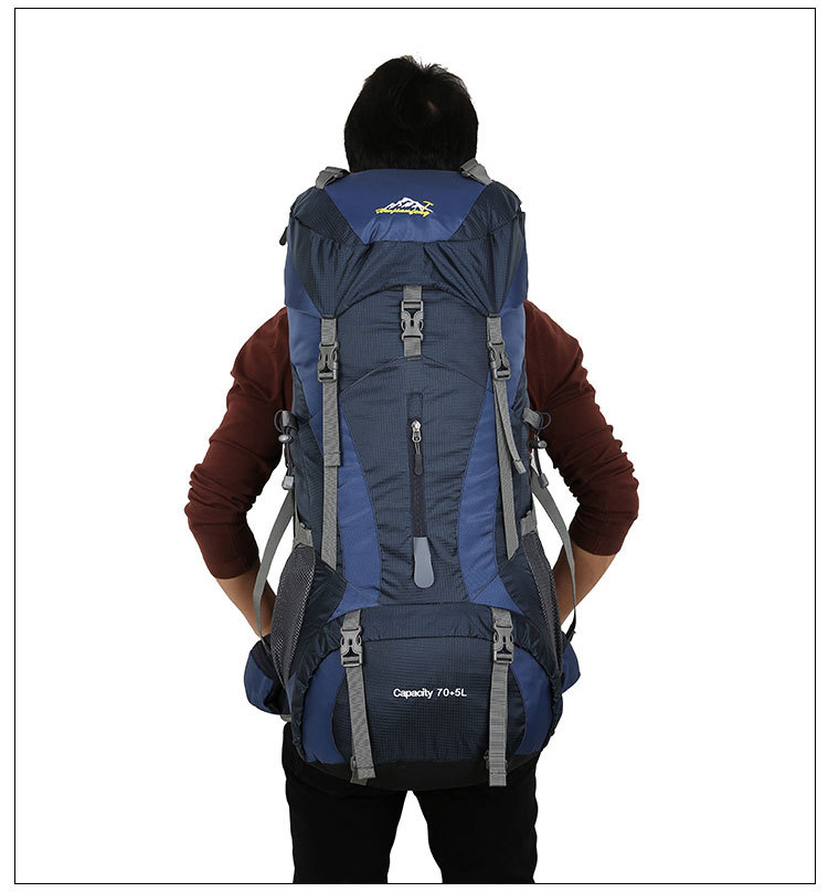 Hu Wai Jian Feng New Professional Mountaineering Bag Outdoor Camping Backpack Large Capacity Casual Fashion Men's and Women's Backpack Hu Wai Jian Feng New Professional Mountaineering Bag Outdoor Camping Backpack Large Capacity Casual Fashion Men's and Women's Backpack