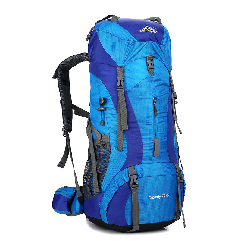 Hu Wai Jian Feng New Professional Mountaineering Bag Outdoor Camping Backpack Large Capacity Casual Fashion Men&#039;s and Women&#039;s Backpack