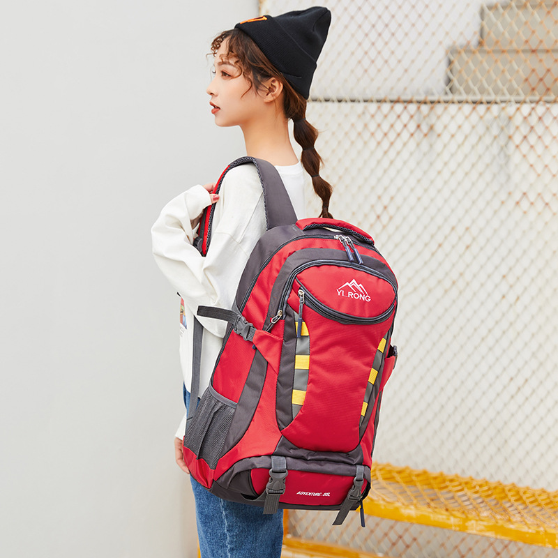 Factory Direct Sales Ins New Style Travel Backpack Men&#039;s Backpack Travel Bag Casual Bag Outdoor Mountaineering Bag Female